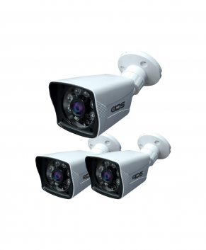 IDS 5 mp Lensli 1080P Full HD Ahd Güvenlik Kamerası Kamera Sistemleri Için Gece Görüşlü Su Geçirmez 3 Adet