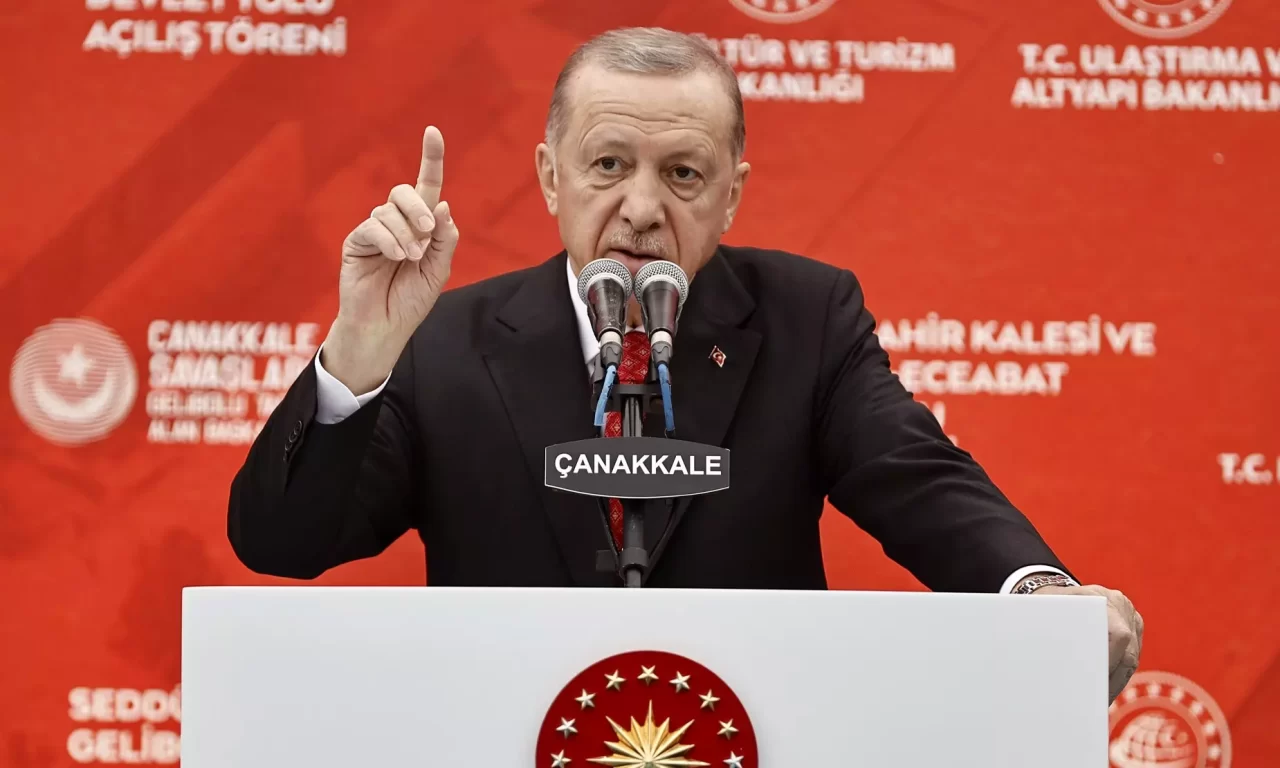 Cumhurbaşkanımız Erdoğan, Seddülbahir Kalesi ve Gelibolu-Eceabat Devlet Yolu Açılış Töreni’nde konuştu